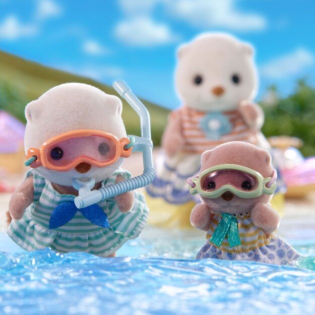 Sylvanian Families - Sea Otter Sisters - Splashy Snorkel Set (5804)