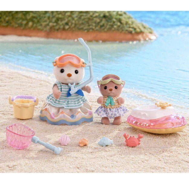 Sylvanian Families - Sea Otter Sisters - Splashy Snorkel Set (5804)
