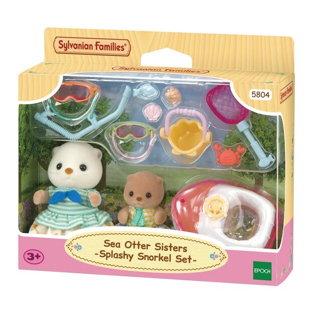 Sylvanian Families - Sea Otter Sisters - Splashy Snorkel Set (5804)