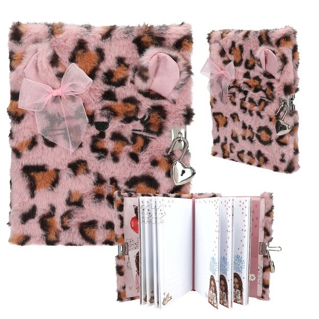 TOPModel - COSY CAT Diary With Lock Pink ( 0413357 )
