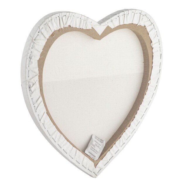 Nassau - Canvas heart 29cm 100% cotton (AR1088/GE)