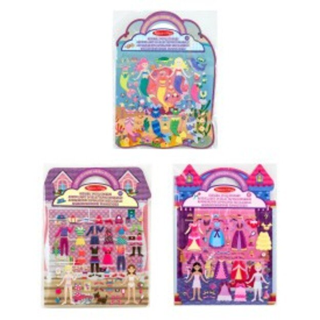 Melissa & Doug - Reusable Puffy Stickers - Dress-Up (12195)