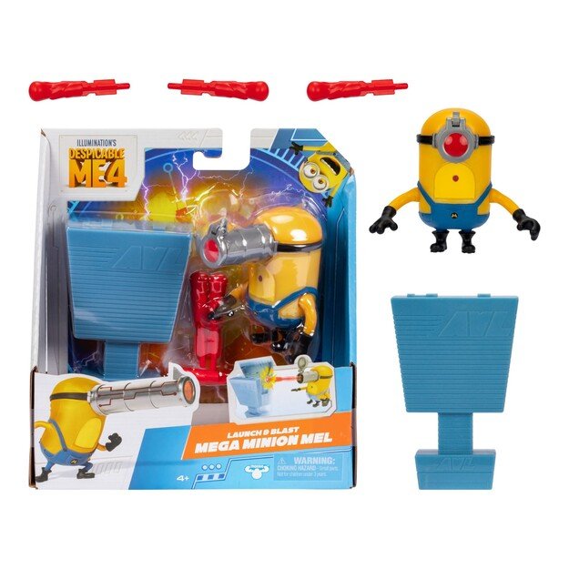 DESPICABLE ME 4,  Action figures 10 cm, with features and accessories, 5 asstd. (20325)