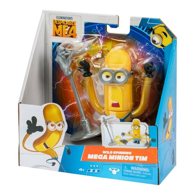 DESPICABLE ME 4,  Action figures 10 cm, with features and accessories, 5 asstd. (20325)