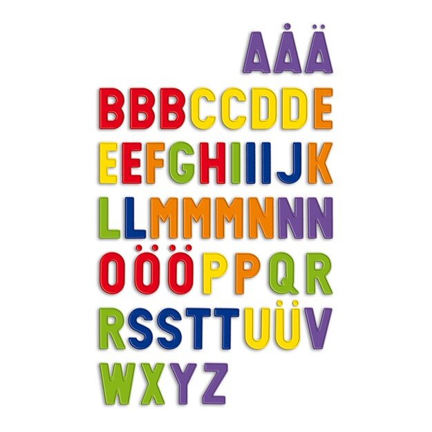 Quercetti - Magnetic Letters (48 pcs) - (QU-5461)