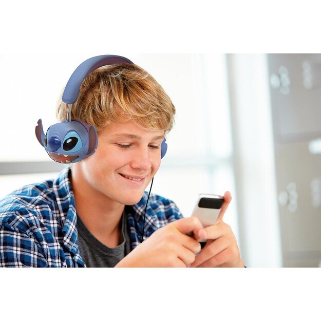 Lexibook -  Disney Stitch - Wired Foldable Headphone  (HP015D)