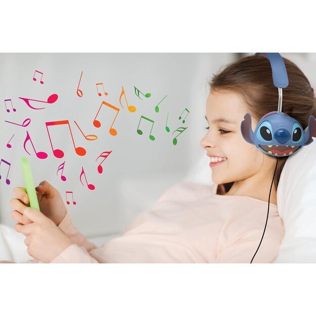 Lexibook -  Disney Stitch - Wired Foldable Headphone  (HP015D)