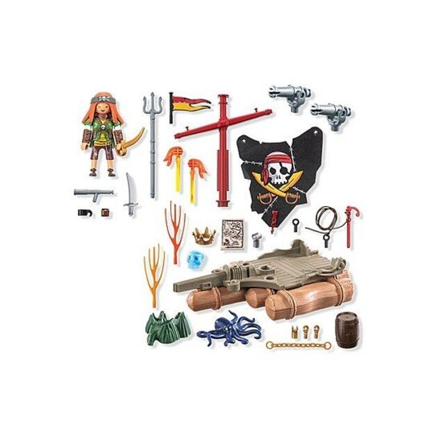 Playmobil - Pirate Raft with Treasure (71794)