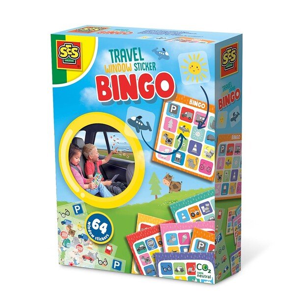 SES Creative - Game Bingo Car Window Stickers - (S02238)