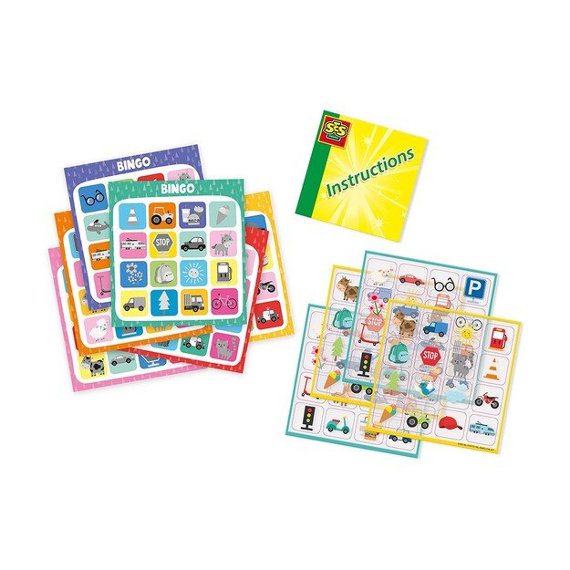 SES Creative - Game Bingo Car Window Stickers - (S02238)