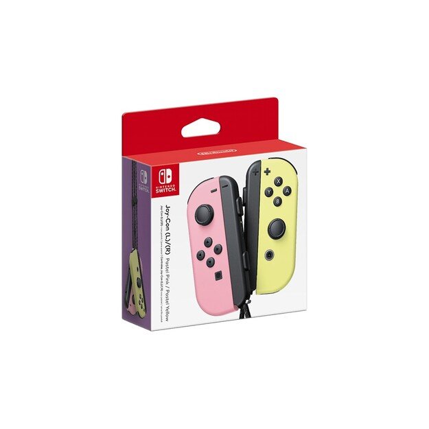 Joy Con Pair Pastel Pink/Pastel Yellow