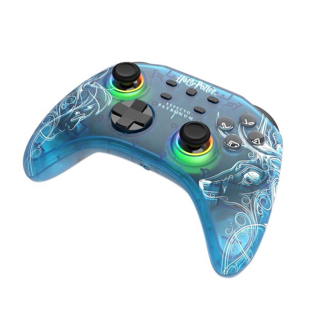 Trade Invaders Harry Potter Expecto Patronum Blue Gamepad Nintendo Switc