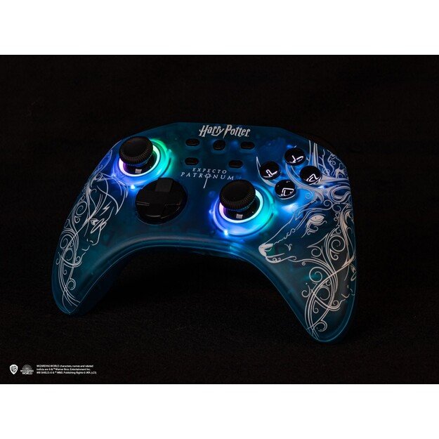 Trade Invaders Harry Potter Expecto Patronum Blue Gamepad Nintendo Switc