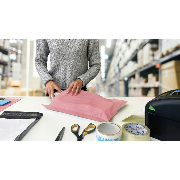 COURIER POLY PACKAGES PINK ENVELOPE B3 400x500 50 pcs