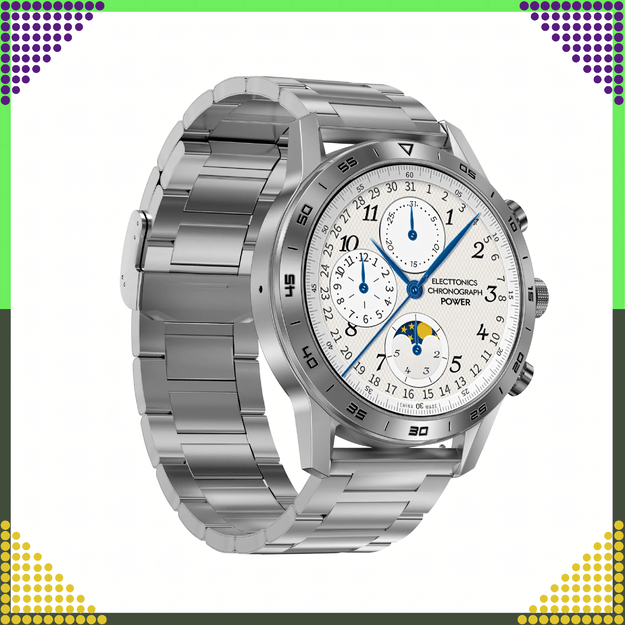 SmartWatch Zegarek Polskie Menu Rozmowy Sport Smart Watch Męski Puls PL 19