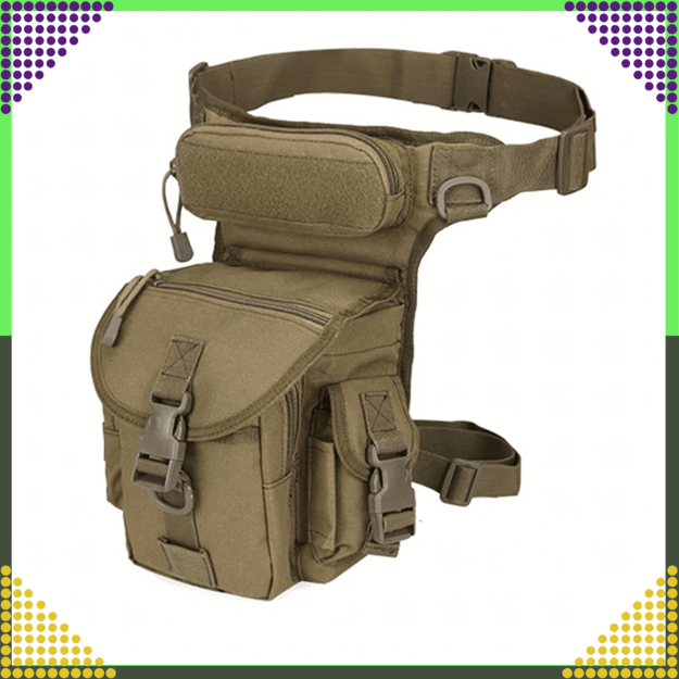 Military Tactical Hip Bag, Roomy, Military Leg Bag
