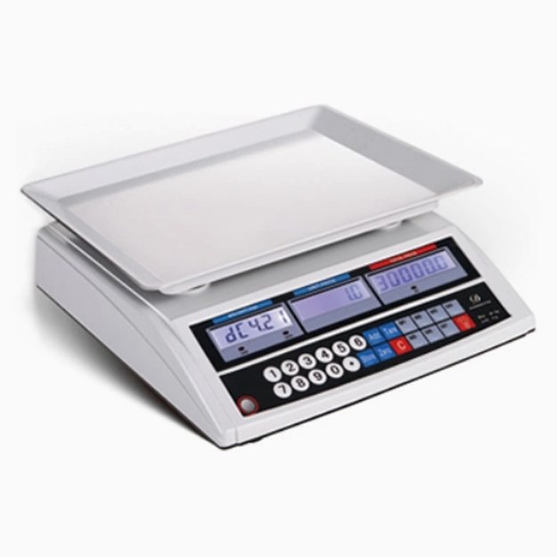 WAGA SKLEPOWA KALKULACYJNA GASTRONOMICZNA MAGAZYNOWA LCD 30 KG 2G  9