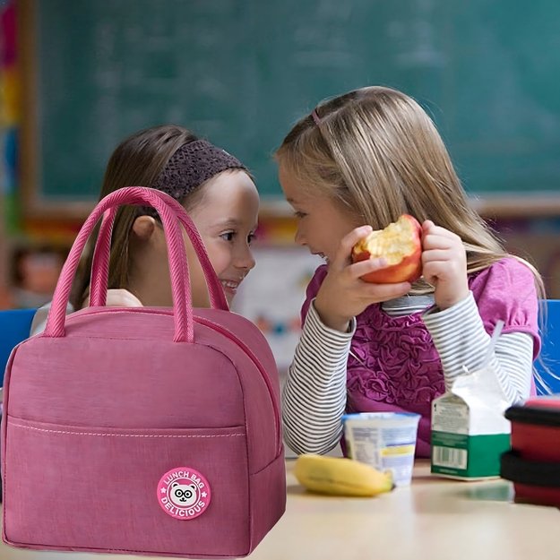 Torba Termiczna Izolacyjna Lunch Box Śniadaniówka na Jedzenie Piknik Plażę 10