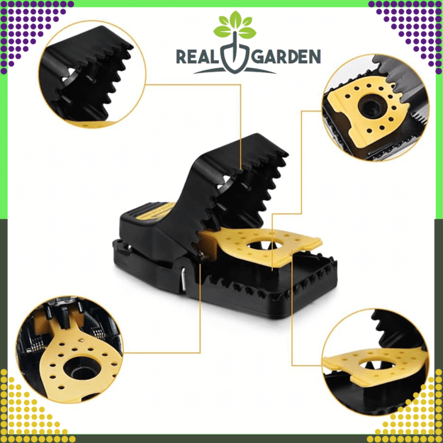 4x Strong Mousetrap Rattrap Mouse Trap Rat Rodent Guillotine