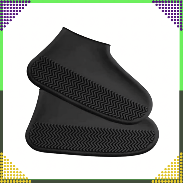 Waterproof Rain Shoe Covers Anti-slip Wellington Boots S