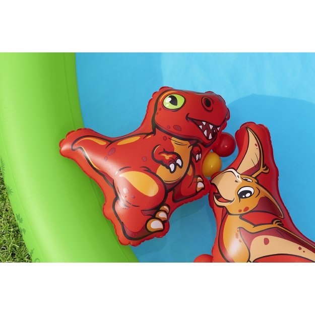 Bestway 53160 Wodny Plac Zabaw Dmuchany Jurassic 241 x 140 x 137 cm  24