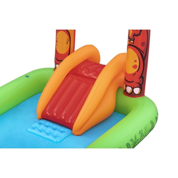 Bestway 53160 Wodny Plac Zabaw Dmuchany Jurassic 241 x 140 x 137 cm  19
