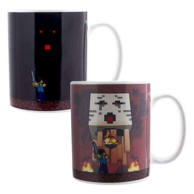 Minecraft Nether Heat Change Mug 1