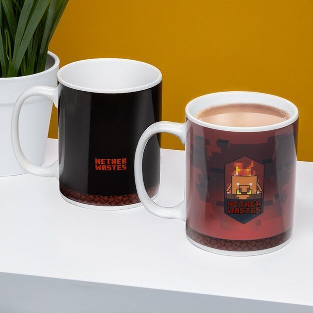 Minecraft Nether Heat Change Mug 2