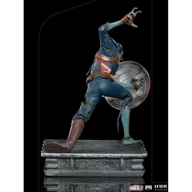 IronStudios - Marvel What If ... : 1:10 Art Scale Statue  - Zombie Captain America 1