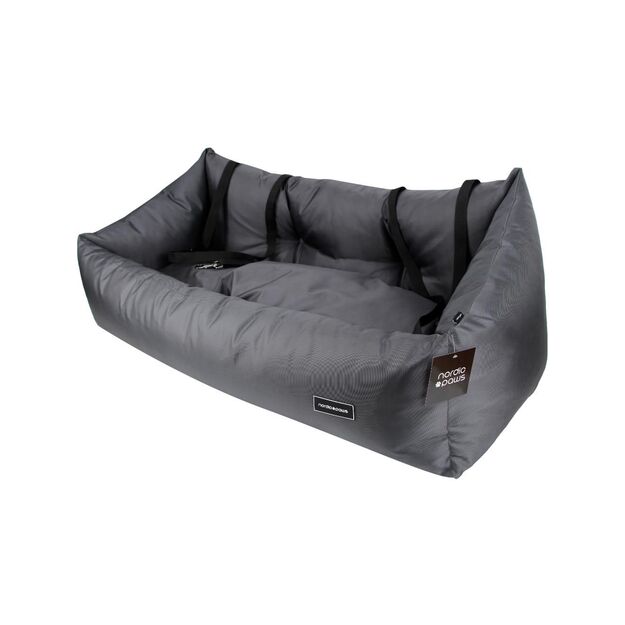 Nordic paws - Hercules Carseat - Black - XXL 113 x 47cm