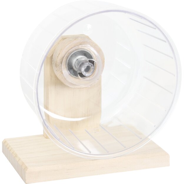 FLAMINGO - Chinchilla  Exercise Wheel - Light Brown - Size L -27cm 3