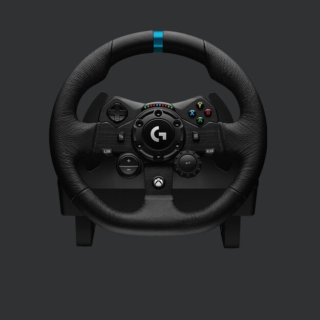 Logitech - G923 Racing Wheel and Pedals for Xbox X, S and PC