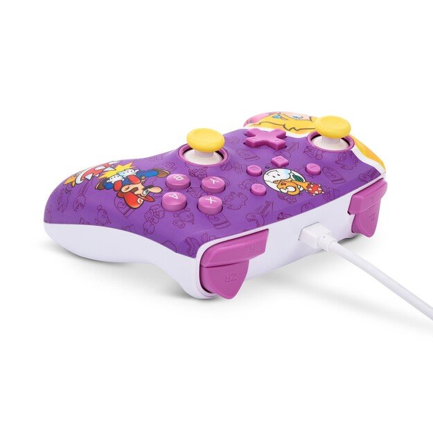PowerA Enhanced Wired Controller - Nintendo Switch - Princess Peach Battle