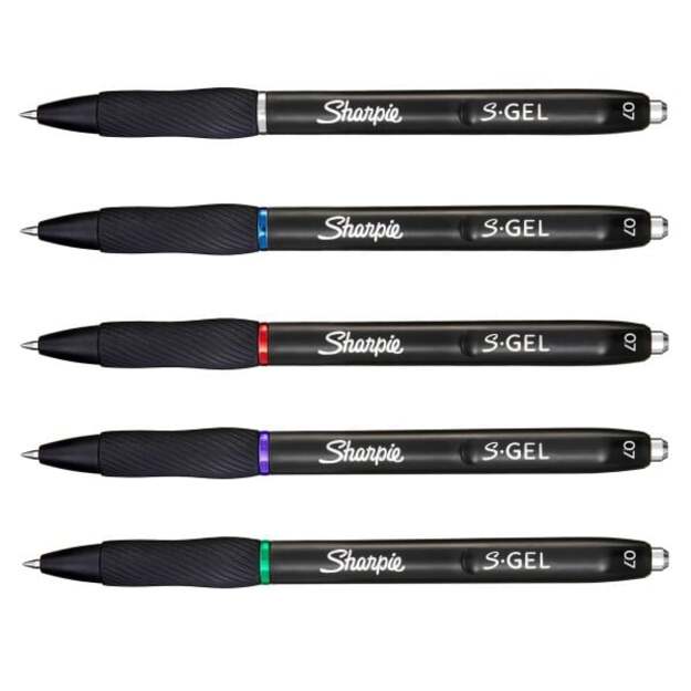Sharpie - S-Gel 0,7 mm 8-Blister (2198778)