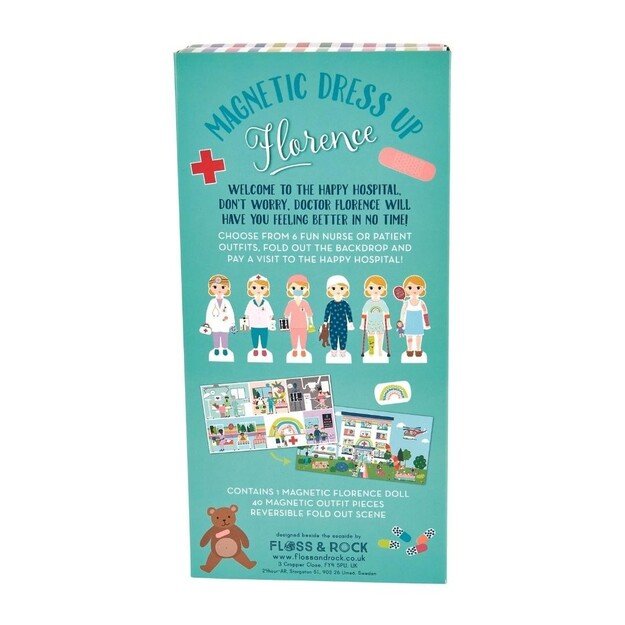FLOSS & ROCK - Florence Dress up Dolls  - (44P6442)