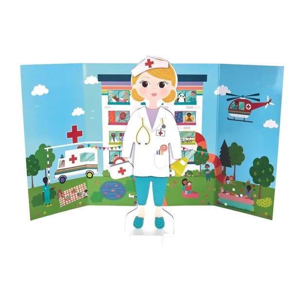 FLOSS & ROCK - Florence Dress up Dolls  - (44P6442)