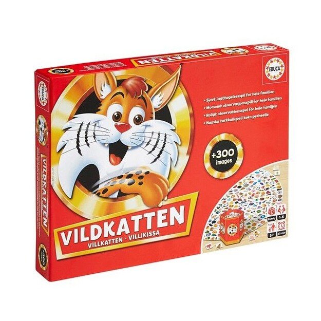 Educa - Vildkatten - 300 (Danish) (016438)