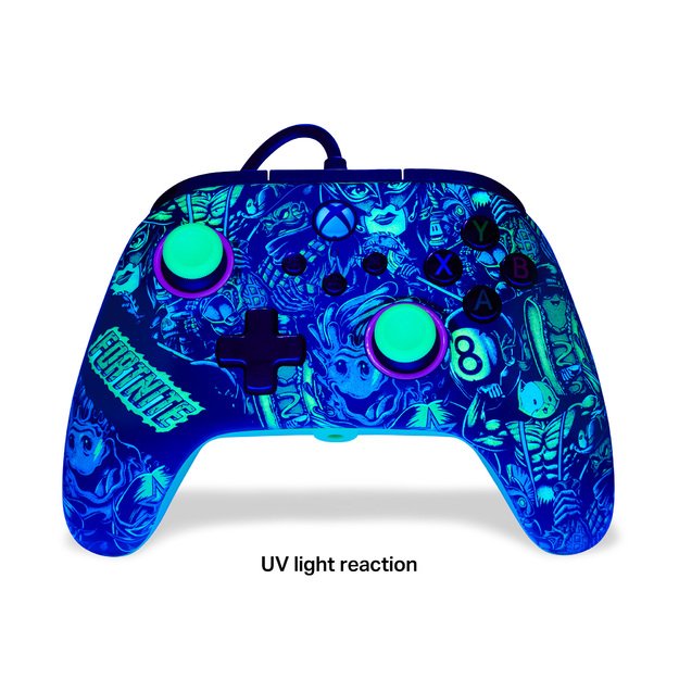 PowerA - Advantage Wired Controller - Fortnite Glow 3