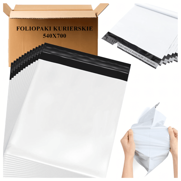 XXL KULLERKOTID VALGED 540x700 50 tk