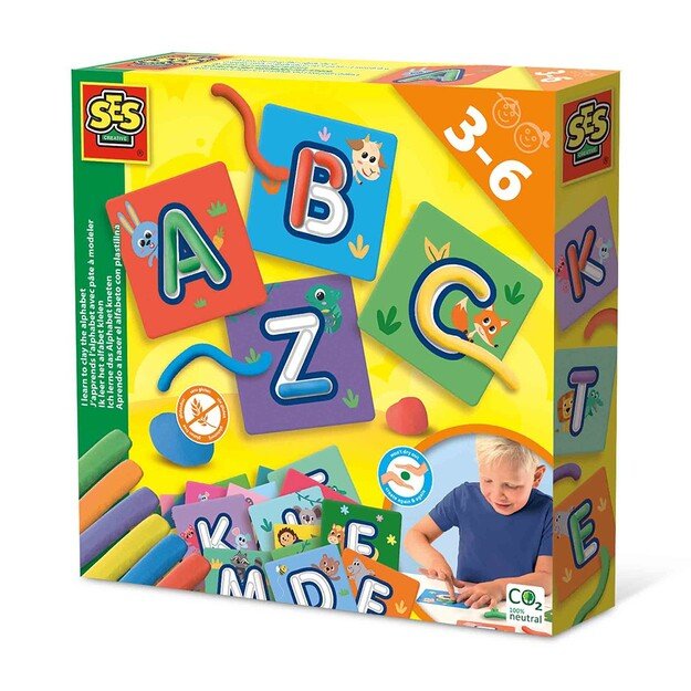 SES Creative - Learn the Alphabet with Clay - (S14641)