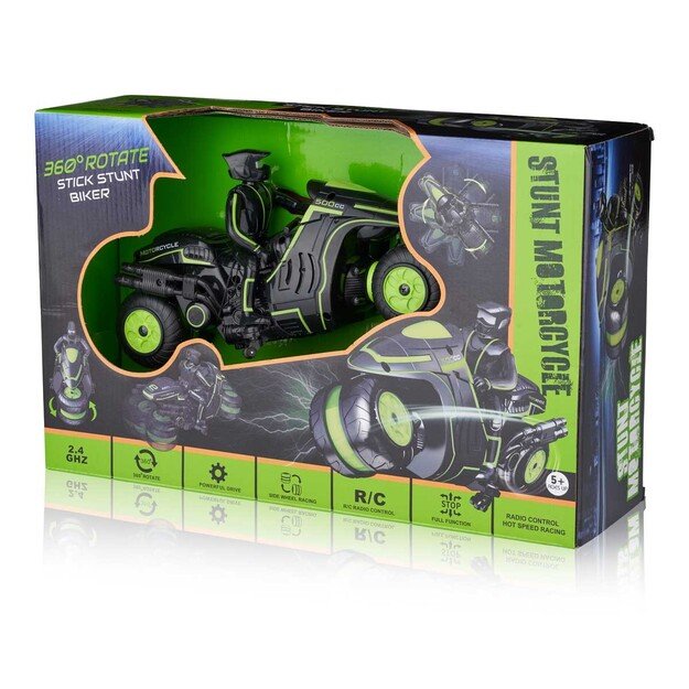 Remote Controlled Stunt Motorcycle 2,4ghz 2