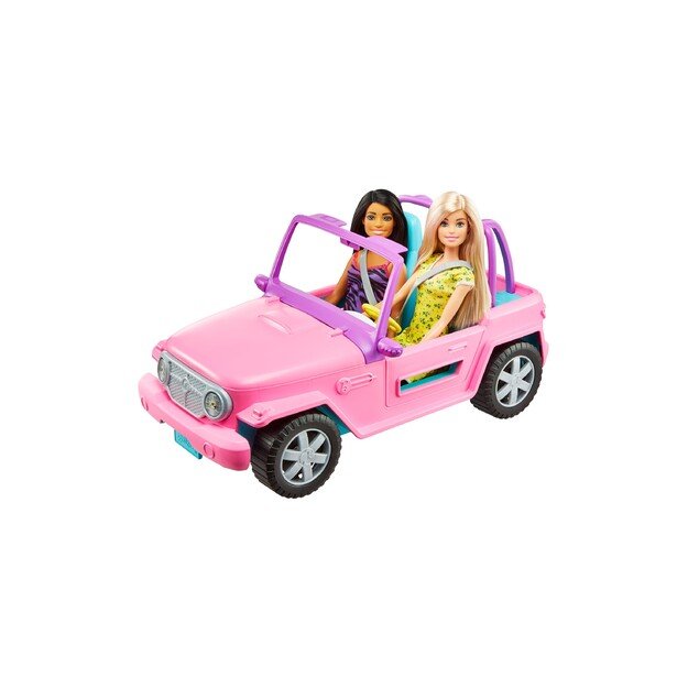 Barbie - Vehicle and 2 Dolls (GVK02)