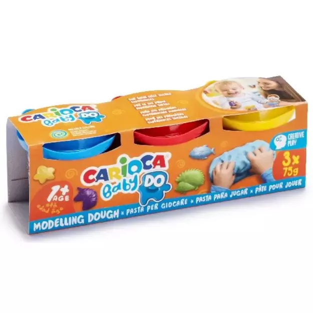 Carioca - Baby Dough (3x75gr.) (809445)