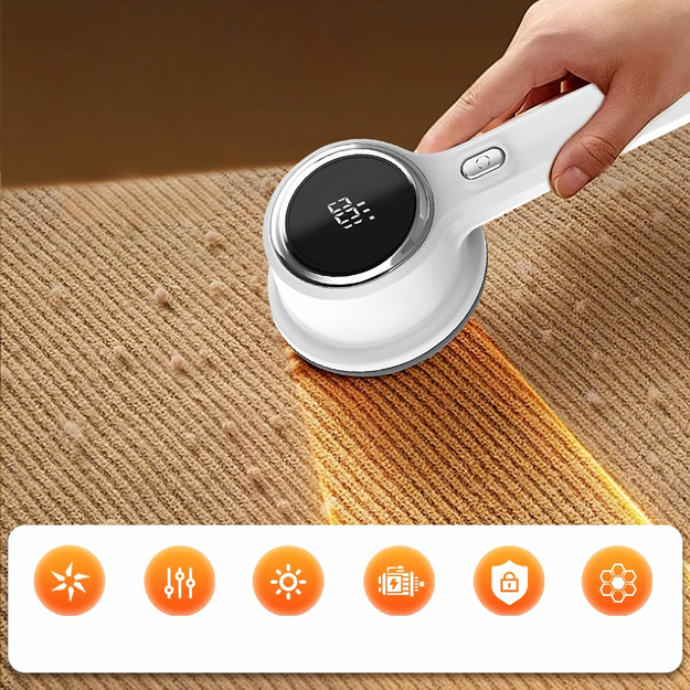 Universāls bezvadu skuveklis drēbēm, džemperiem, apģērbam, polsterējumam, dīvāniem