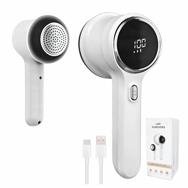 Universāls bezvadu skuveklis drēbēm, džemperiem, apģērbam, polsterējumam, dīvāniem