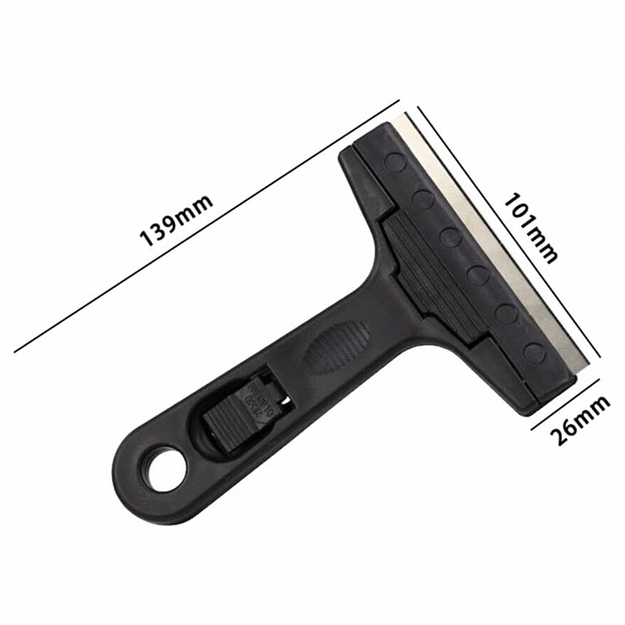 Universāls krāsas skrāpis logiem, stiklam, plīts virsmām