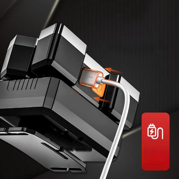 Uzlādējams galvas lukturis 9x Led Zoom Cree XPE galvas lukturis