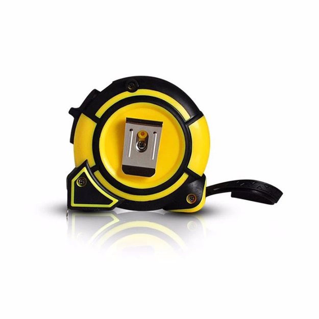 Rullējamā tērauda mērlente 7,5 m x 25 mm ar fiksatoru