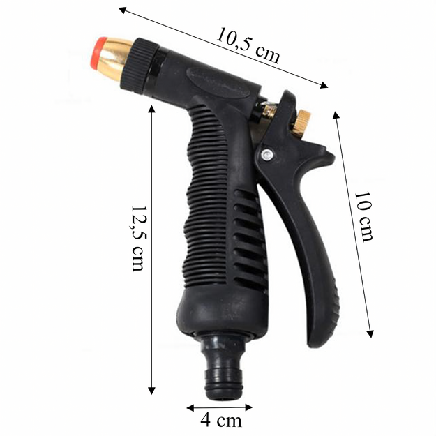 Regulējama dārza šļūtenes laistīšanas pistole