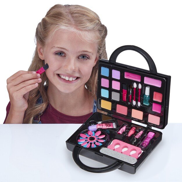 SHIMMER N SPARKLE - InstaGlam - Cosmetic Purse - Black (40-00623)